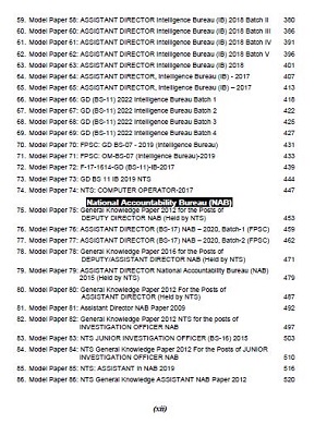 Imtiaz Shahid’s FPSC Past & Model Papers - page 3