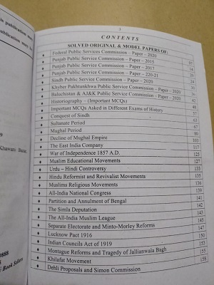 History Mcqs