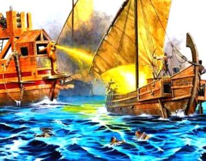 Greek fire/napalm