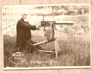 Maxim machine gun