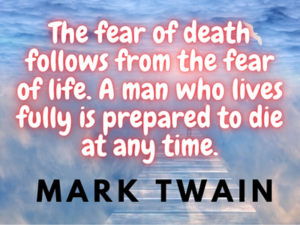 Fear of Death by Mark Twain