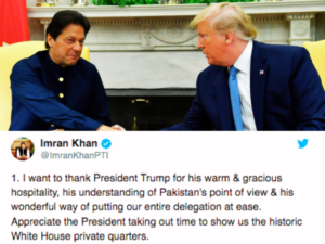 Imran visit to USA