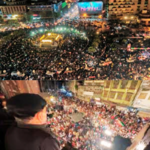 protests against ouster of Imran Khan