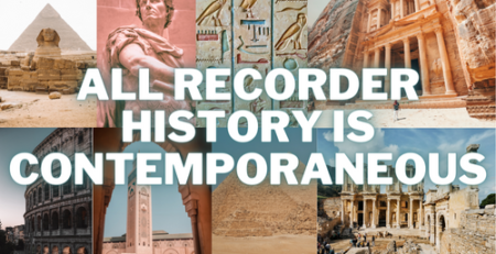 All Recorder History is Contemporaneous