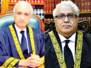 Justice aijaz ul Ahsan & Justice Muzahir Ali Akbar Naqvi