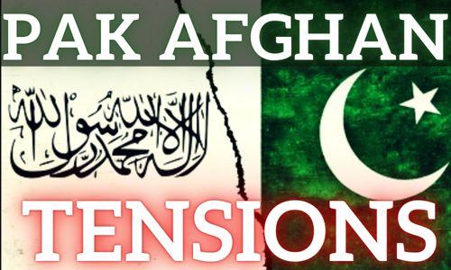 Pak Afghan Tensions
