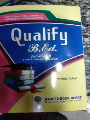 Qualify B.Ed Objective & Subjective Volume 2