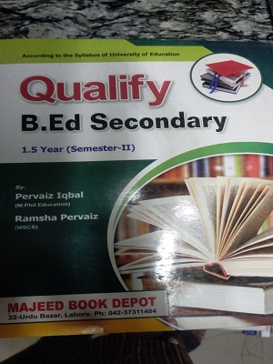 Qualify B.Ed Secondary 1.5 Years Semester 2