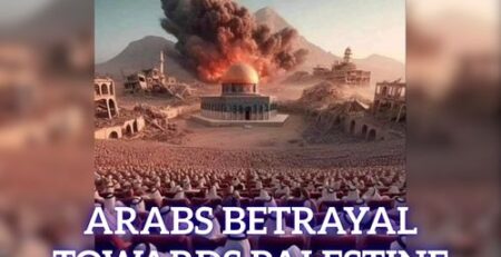 Arabs betrayal towards palestine