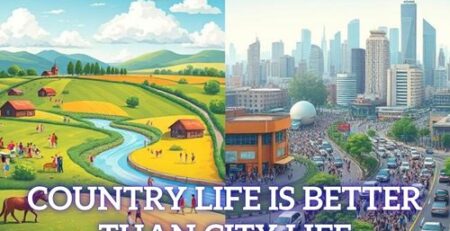Country Life is Better Than City Life