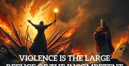 Violence is the Large Refuge of the Incompetent