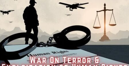 The war on terror has contributed to the growing abuse of human rights