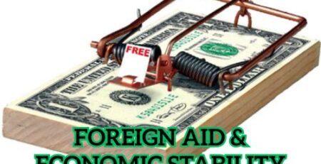 Does foreign aid help to achieve economic stability?