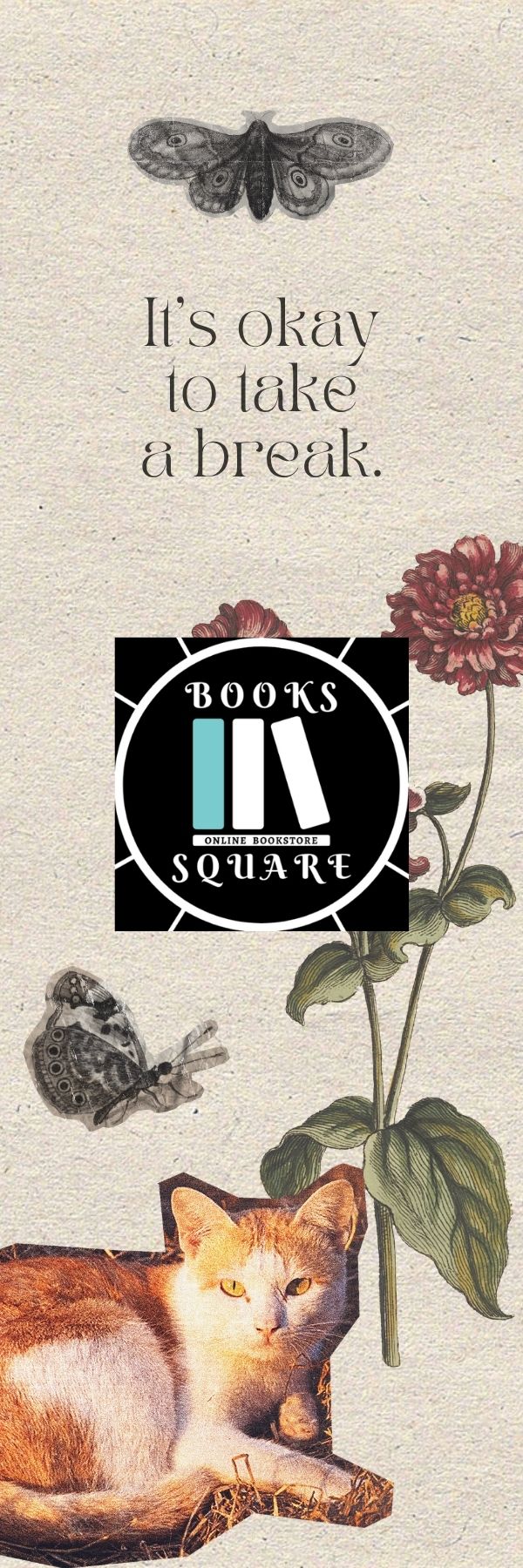 Its Okay To Take A Break Book Mark