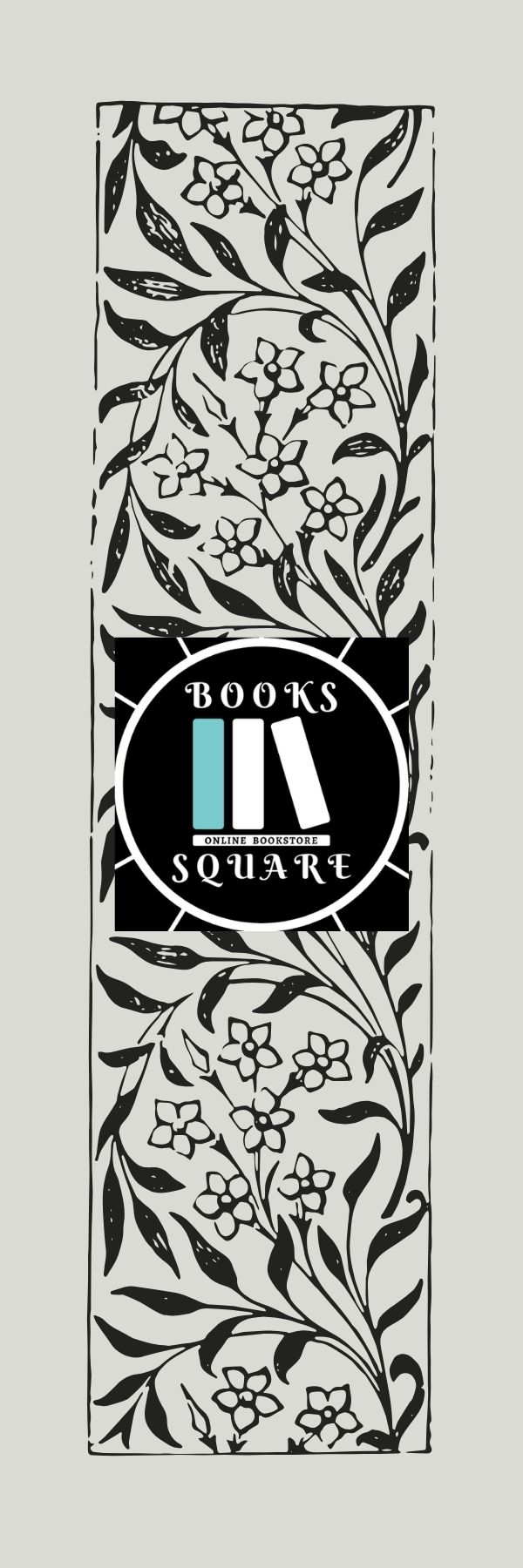 Black & White Floral Book Mark