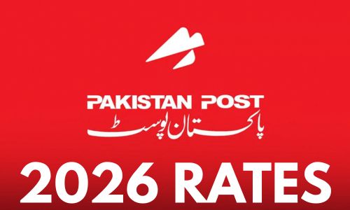 Pakistan Post 2026 Rates